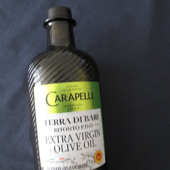 Carapelli Olive O il Empty B_ottle | Decoration or Food Storage for Kitchen - Picture 1 of 5